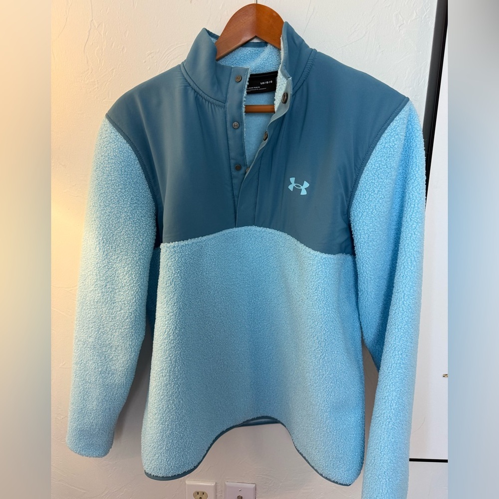 Under Armour Blue Fleece Pullover